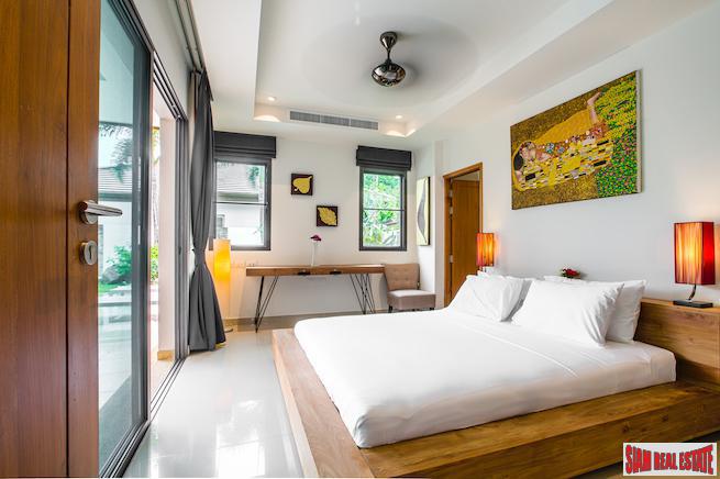 Asian Baan | Contemporary Two Bedroom Private Pool Villa with Large Private Garden in Cherng Talay-8