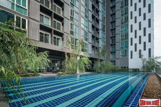 Newly Completed High-Rise Condo at Ratchada, MRT Thailand Cultural Centre - One Bed Units-0