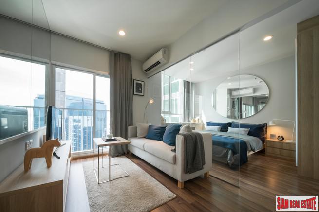 Newly Completed High-Rise Condo at Ratchada, MRT Thailand Cultural Centre - Two Bed Units - 15% Discount on Last 3 Units!-5