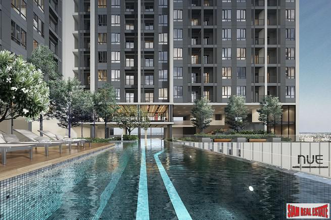 New Value High-Rise Condo by Leading Thai Developer at Srinakarin Road, next to New MRT Si La Salle - One Bed Units-3