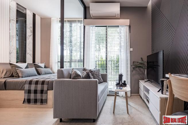 New Value High-Rise Condo by Leading Thai Developer at Srinakarin Road, next to New MRT Si La Salle - One Bed Units-6