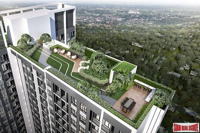 New Value High-Rise Condo by Leading Thai Developer at Srinakarin Road, next to New MRT Si La Salle - Two Bed Units-4