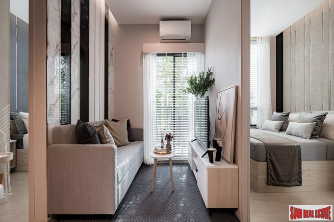 New Value High-Rise Condo by Leading Thai Developer at Srinakarin Road, next to New MRT Si La Salle - Two Bed Units-5