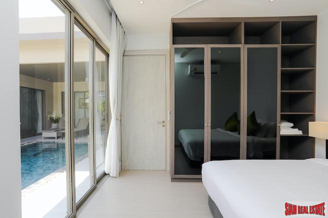 New Contemporary Three Bedroom Pool Villa with Modern Furniture for Sale in Cherng Talay-11