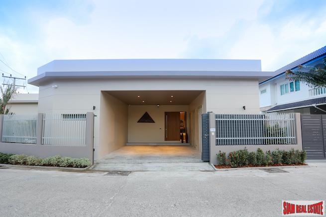 New Contemporary Three Bedroom Pool Villa with Modern Furniture for Sale in Cherng Talay-1
