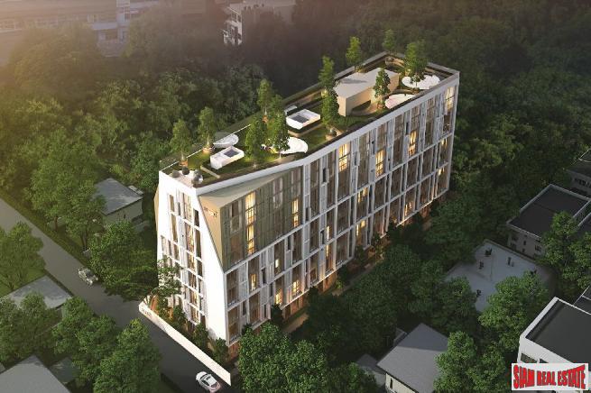 New Modern Low-Rise Condo with Unique Unit Types at Ladprao, Chatuchak - 5% Rental Guarantee for 3 Years! 1 Bed Loft Villa Units-0