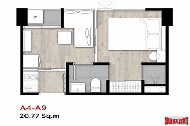 1 Bed Garden Units at New Modern Low-Rise Condo with Unique Unit Types at Ladprao, Chatuchak - 5% Rental Guarantee for 3 Years!-2
