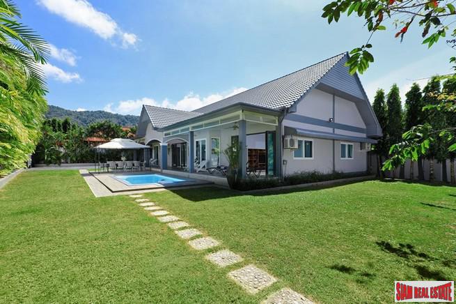 Private Five Bedroom Pool Villa with Spacious Rooms and Large Gardens for Sale in Kamala-0