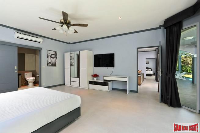Private Five Bedroom Pool Villa with Spacious Rooms and Large Gardens for Sale in Kamala-2