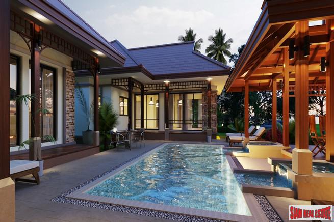 Modern & Private Bali Style Pool Villa Development with 2-5 Bedrooms in Cherng Talay-0