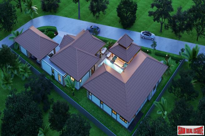 Modern & Private Bali Style Pool Villa Development with 2-5 Bedrooms in Cherng Talay-1