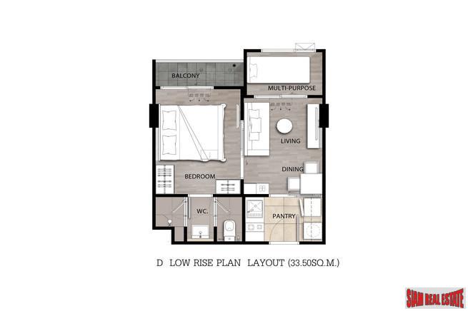 New Ramkhamhaeng Development with Excellent Modern Facilities - One Bedroom-13