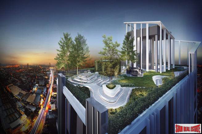 New High-Rise Smart Condo in Construction with Excellent Facilities on Connecting Road between Sukhumvit and Thepharak - 0 Metres to MRT - 1 Bed Units-3