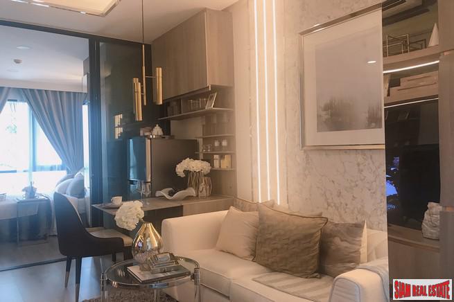 New High-Rise Smart Condo in Construction with Excellent Facilities on Connecting Road between Sukhumvit and Thepharak - 0 Metres to MRT - 1 Bed Plus Units-5