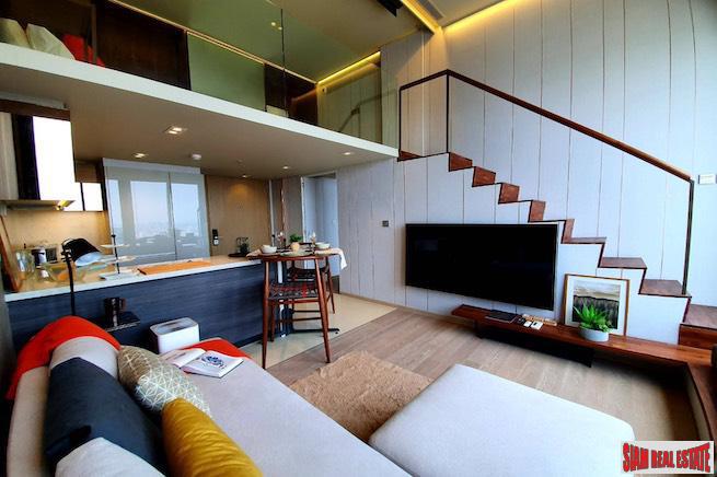 The ESSE Asoke | Contemporary Two Bedroom Loft-Style Duplex for Sale on the 50th Floor-4