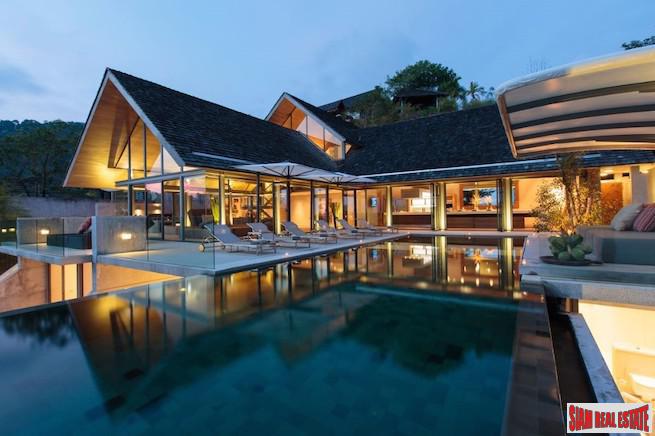 Villa Saengootsa | Incredible Five Bedroom Sea View Estate Villa for Sale in Kamala-0
