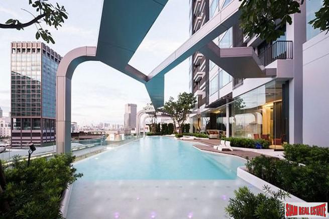 Pyne by Sansiri | Luxury One Bedroom for Sale with City & Pool Views very close to BTS Ratchathewii-9