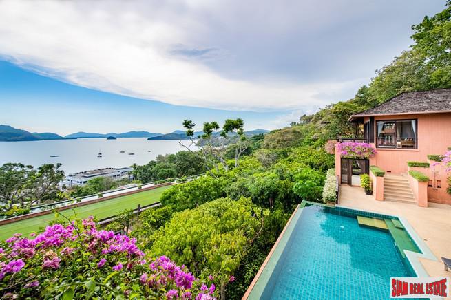 Sri Panwa Estate | Stunning Four Bedroom House with Sea Views for Sale in Cape Panwa-0
