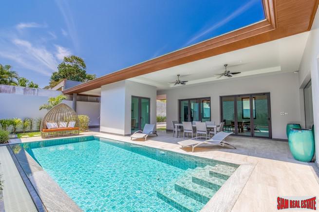 Bright & Beautiful New Three Bedroom Pool Villa for Sale in Cherng Talay-0