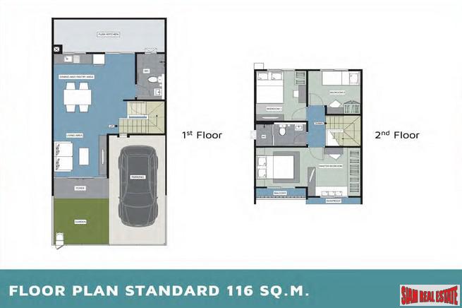 New Development of Modern Town Houses in Secure Estate with Excellent Facilities, close to Mega Bangna, Bang Phli-21