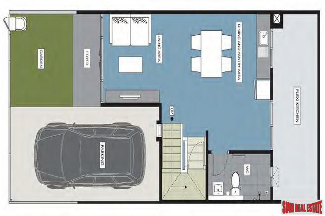 New Development of Modern Town Houses in Secure Estate with Excellent Facilities, close to Mega Bangna, Bang Phli-23
