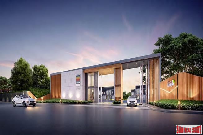 New Development of Modern Town Houses in Secure Estate with Excellent Facilities, close to Mega Bangna, Bang Phli-8