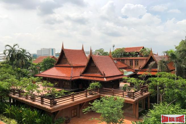 Traditional Thai Style House with Six Bedrooms and Wrap Around Terrace for Sale in Laksa-0