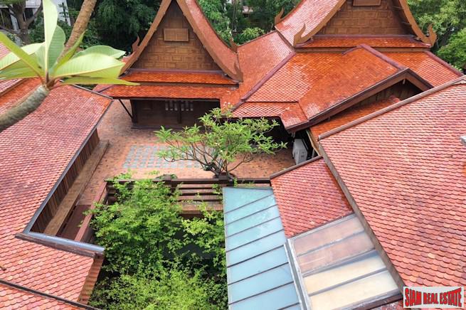 Traditional Thai Style House with Six Bedrooms and Wrap Around Terrace for Sale in Laksa-23