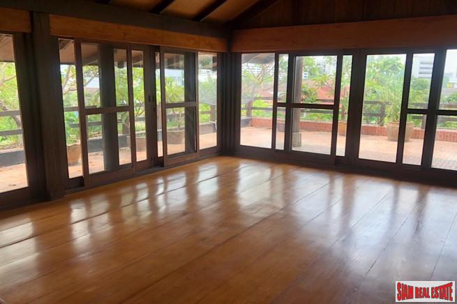 Traditional Thai Style House with Six Bedrooms and Wrap Around Terrace for Sale in Laksa-25