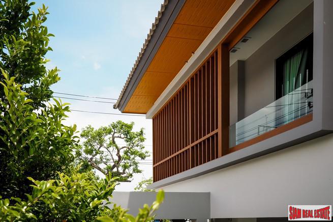 New Development Modern Smart Homes in Construction in a Secure Estate with Excellent Facilities, close to Mega Bangna, Bang Phli-9