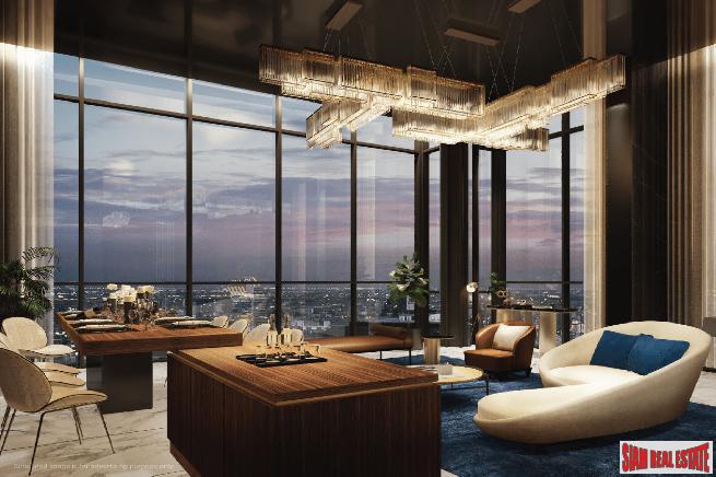 New Luxury High-Rise Newly Completed Next to BTS at Ratchayothin, Chatuchak - 1 Bed Units-9
