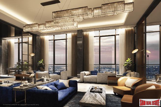 New Luxury High-Rise Newly Completed Next to BTS at Ratchayothin, Chatuchak - 1 Bed Units-8