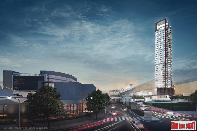 New Luxury High-Rise Newly Completed Next to BTS at Ratchayothin, Chatuchak - 1 Bed Units-1