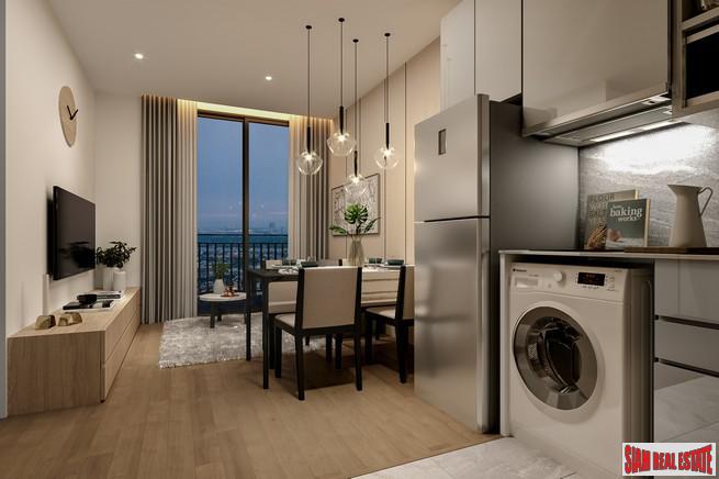New Off-Plan Mega Project of Condos in Green Surroundings with River and City Views at Sukhumvit 64, Punnawithi - 2 Bed 45 sqm Units-12