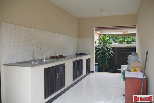 Large Luxury Four Bedroom House with Pool & Maids Quarters Opposite UWCT International School in Thalang-9