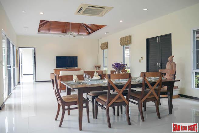 Large Luxury Four Bedroom House with Pool & Maids Quarters Opposite UWCT International School in Thalang-12