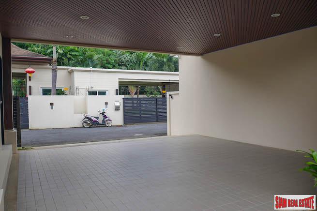 Large Luxury Four Bedroom House with Pool & Maids Quarters Opposite UWCT International School in Thalang-5