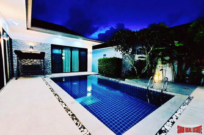 Three Bedroom Single Storey Private Pool Villa for Rent Located in a Quiet Area of Cherng Talay-9