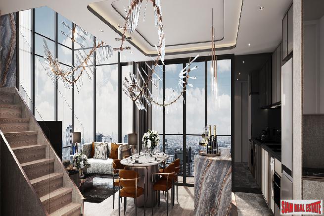 New Luxury High-Rise Condo with Amazing Facilities next to Santiphap Park and close to BTS Victory Monument - 1 Bed Units-7