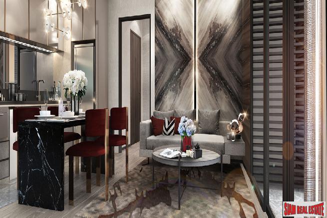 New Luxury High-Rise Condo with Amazing Facilities next to Santiphap Park and close to BTS Victory Monument - 2 Bed Units-8