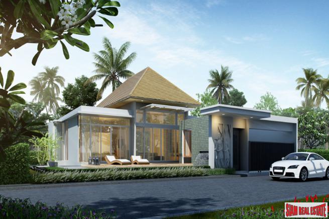 Exquisite Three Bedroom Balinese Style Pool Villa in a Quiet Green Area of Thalang-0