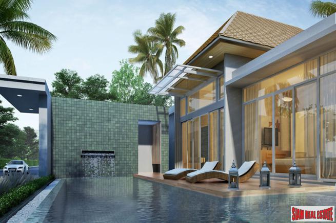 Exquisite Three Bedroom Balinese Style Pool Villa in a Quiet Green Area of Thalang-1