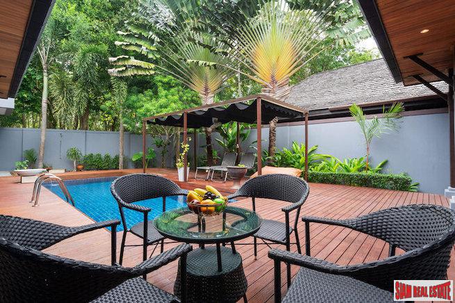 Saiyuan Estate | Two Villas for the Price of One - Beautiful Three Bedroom Pool Villa + Annex for Sale in Rawai-21