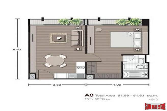 Noble Reveal | Warm and Homey One Bedroom with Clear City Views for Sale in Ekkamai-7