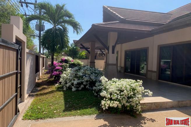 Four Bedroom Pool Villa with Large Outdoor Living Area with Gardens and BBQ-2