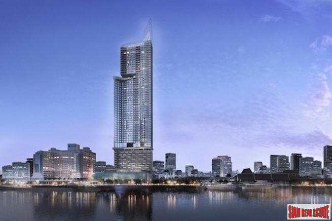 Menam Residence | Fantastic River & City Views from this 48th Floor Three Bedroom Condo for Sale-16