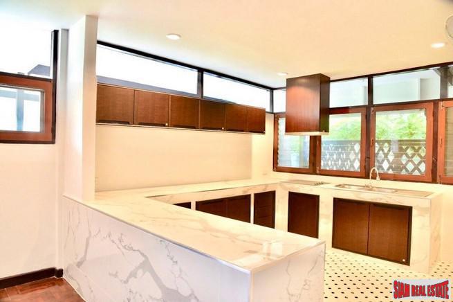 Three Bedroom Stand Alone House for Rent Five Minutes from BTS Thong Lo - Pet Friendly & Large Garden!-5