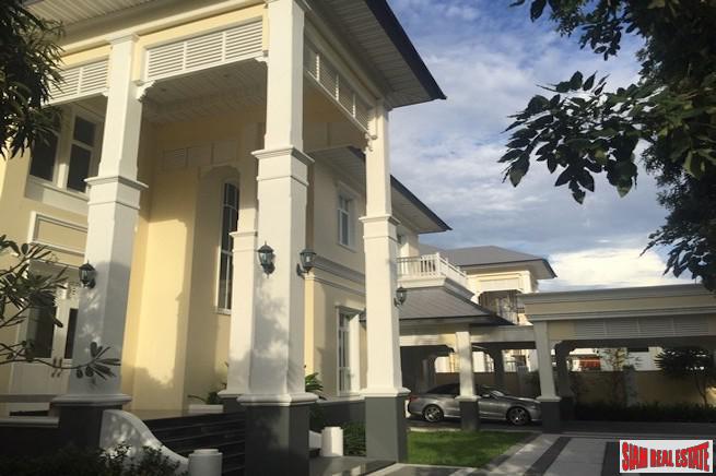 The Royal Residence, Kaset Navamin | Luxury Five Bedroom Villa for Sale in Award Winning Private Lat Phrao Estate-0