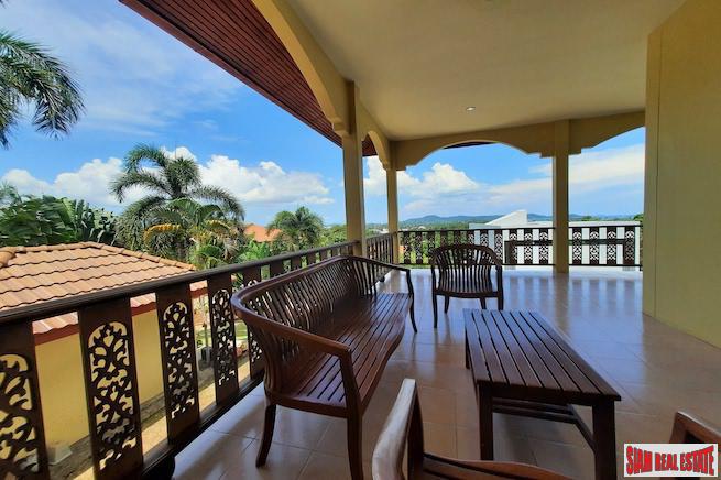 Spectacular Sea Views from this Three Bedroom Two Storey House for Sale in the Chalong Hills-3
