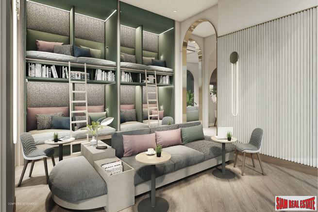 New Modern Low-Rise under Construction at Soi Thong Lor, Close to Phetchaburi Road by Leading Thai Developers - Studio Unit-2